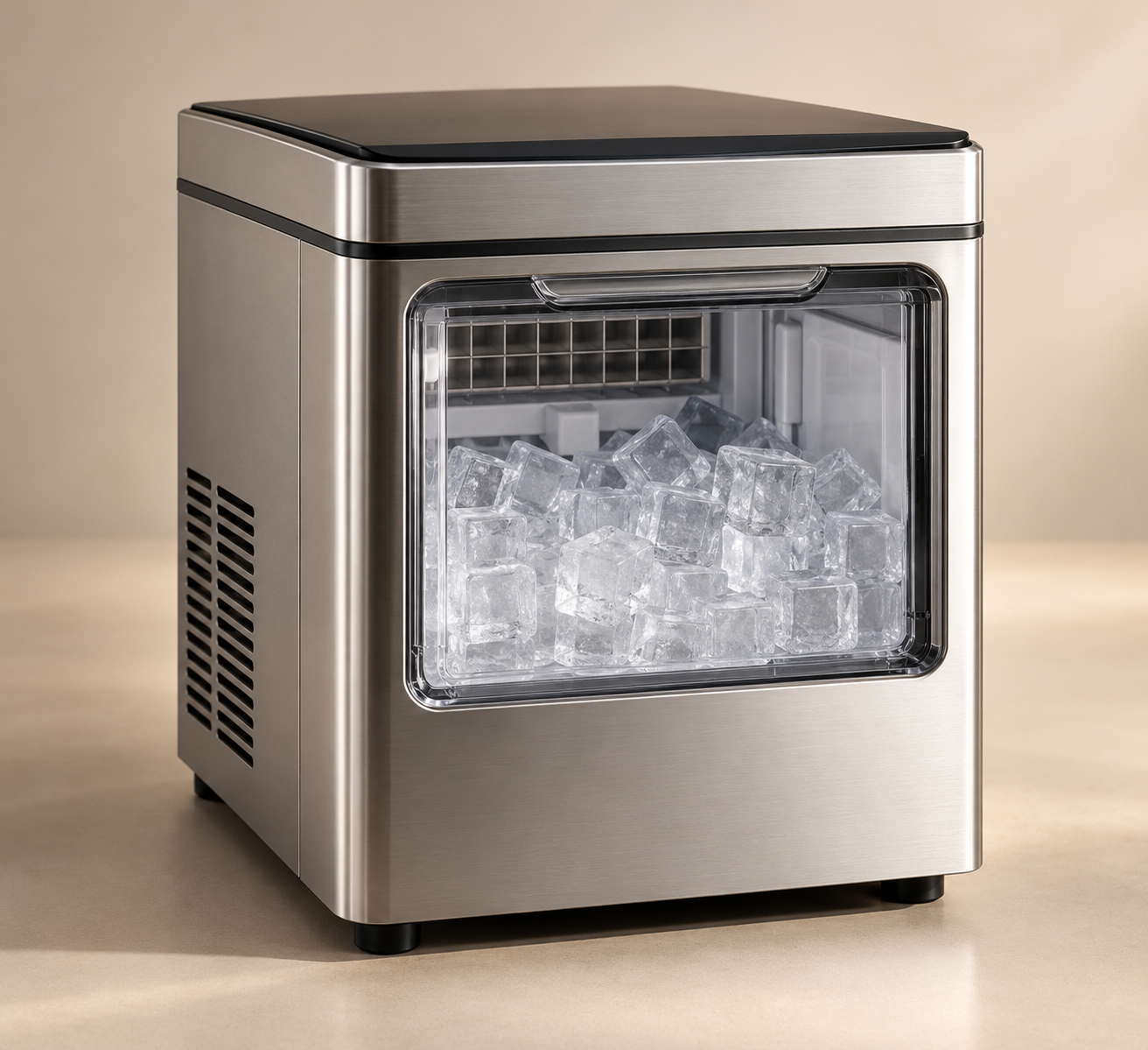 Clear 26 ice maker